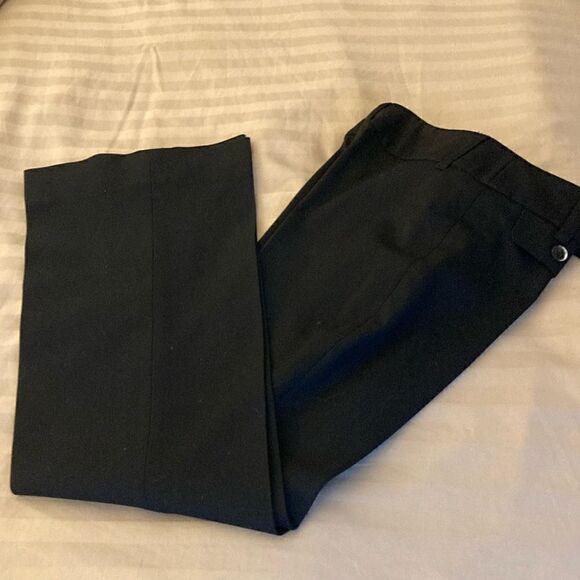 Vertigo Paris Woman’s Black Straight Leg Pants. Size 4. Matches Skirt Suit. - Picture 1 of 4